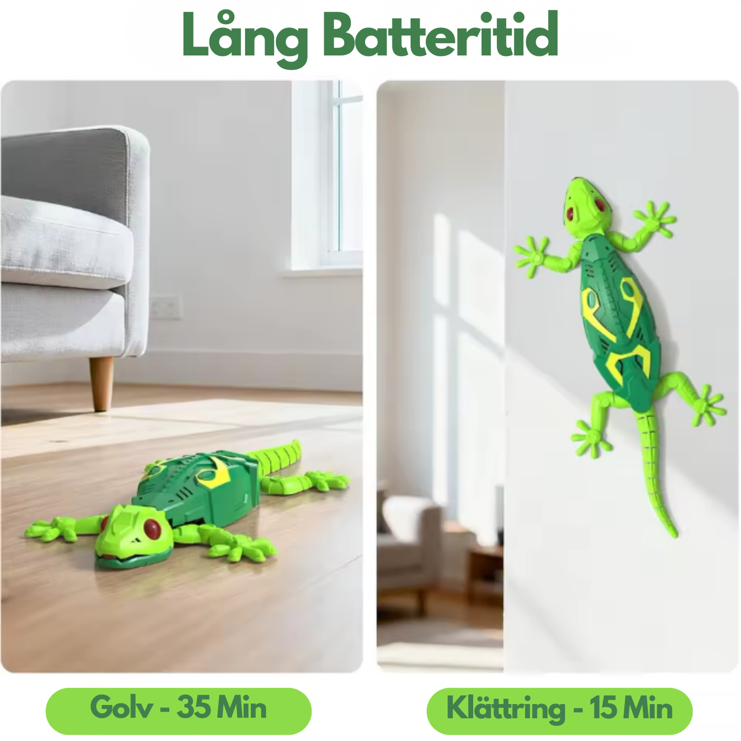 Väggödlan - Ett klätteräventyr i varje rum